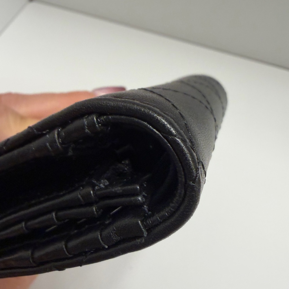 ❌SOLD❌ CHANEL NWOT UNISEX Black Quilted Card Holder - Picture 10 of 10